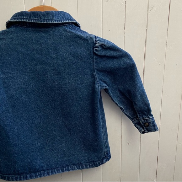 Vintage kids Mickey Mouse jean shirt - Picture 6 of 7